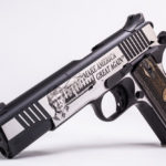 incisioni della pistola Thompson Trump 45 Custom 1911