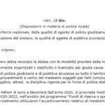 Emendamento 18.0.28 alla legge di bilancio 2020