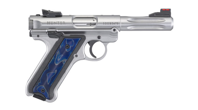 Ruger Mark IV Hunter 40172, la pistola .22 LR con guancette tridimensionali