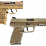 FN 503 e FN Five-seveN, doppia pistola flat dark earth