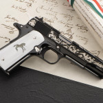 fianco destro della pistola da collezione SK Custom Emperor 1911
