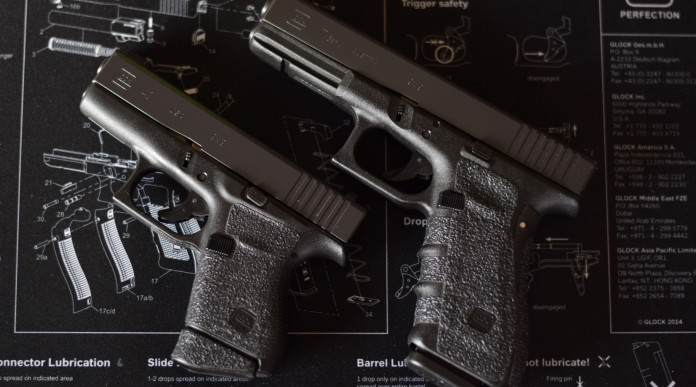 Sparatoria in Texas: due pistole glock, glock g17 e glock g43