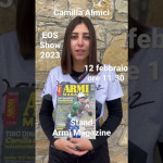 Eos Show 2023, un selfie con Camilla Almici da Armi Magazine!