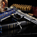 la pistola da collezione Sk guns Lady of Guadalupe