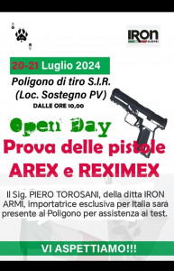 Iron Armi test poligono S.I.R.