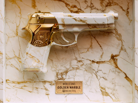 Golden Marble Beretta w3bicons Luxury