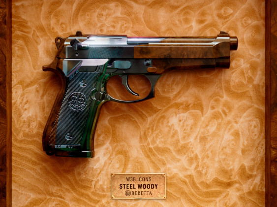 Steel Woody Beretta w3bicons Luxury