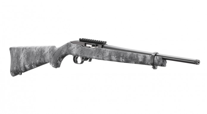 La Ruger 10 22 con calcio camo Kryptek Typhon